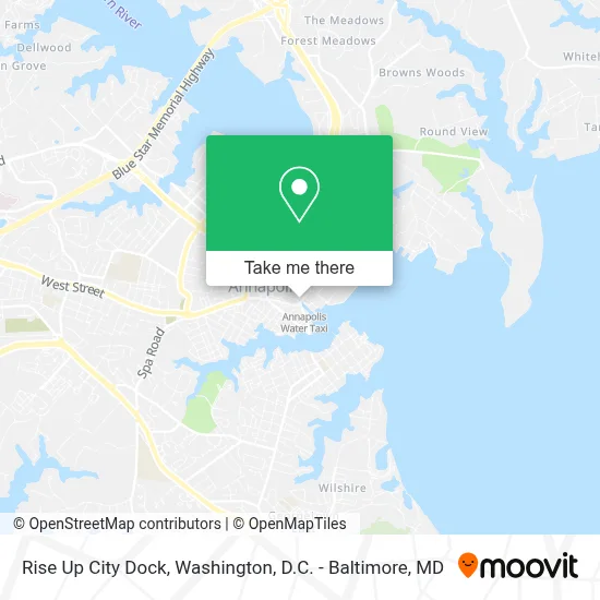Rise Up City Dock map