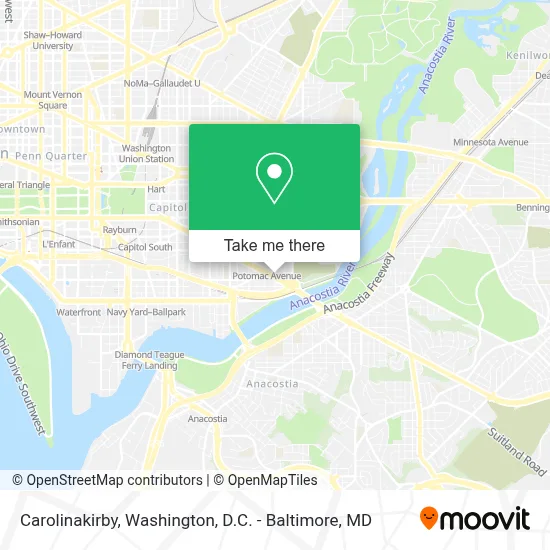 Carolinakirby map