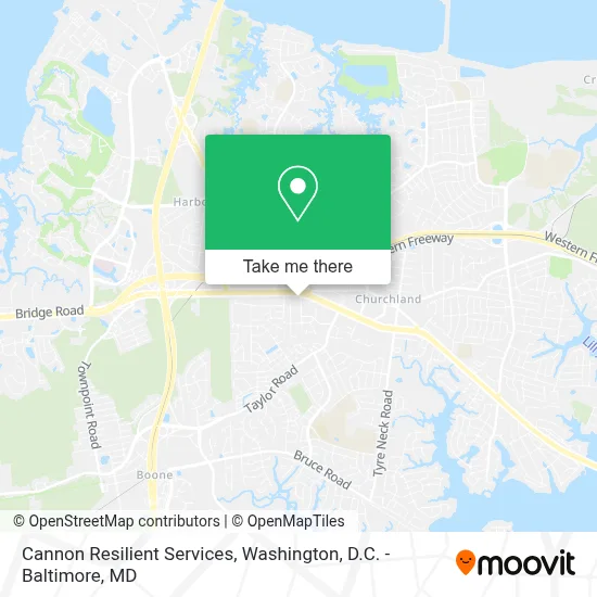 Cannon Resilient Services map