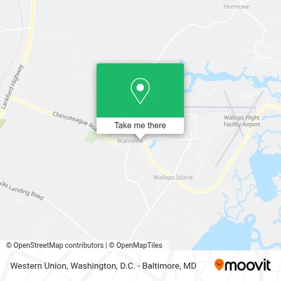 Western Union map