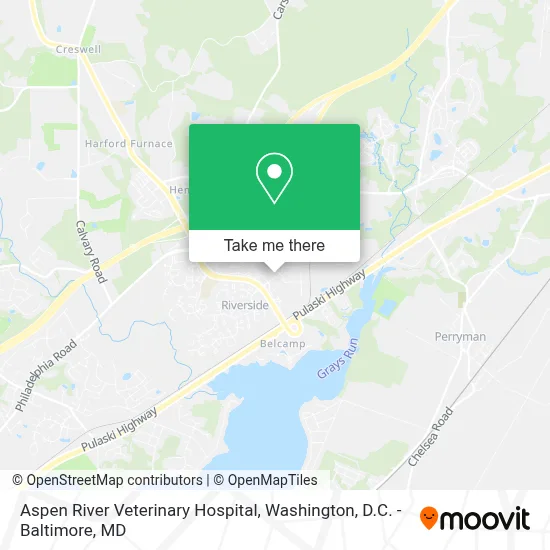 Aspen River Veterinary Hospital map