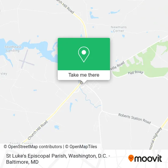 St Luke's Episcopal Parish map
