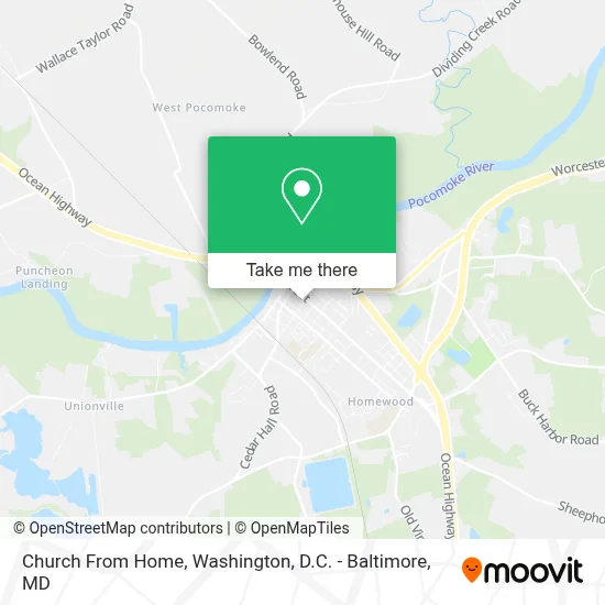 Church From Home map