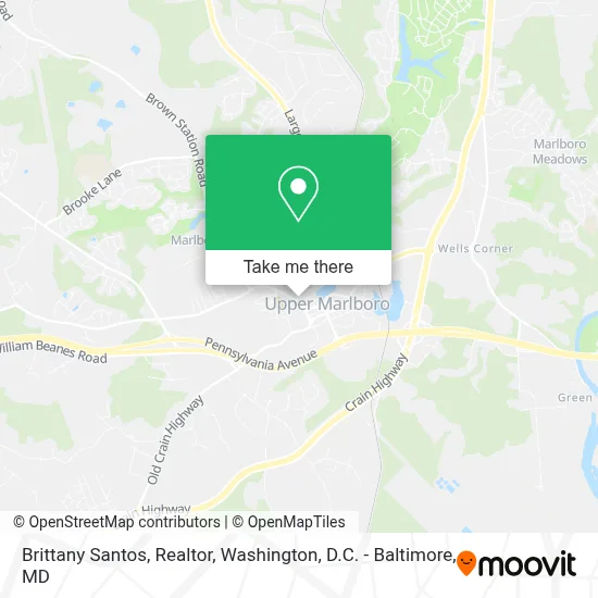Brittany Santos, Realtor map