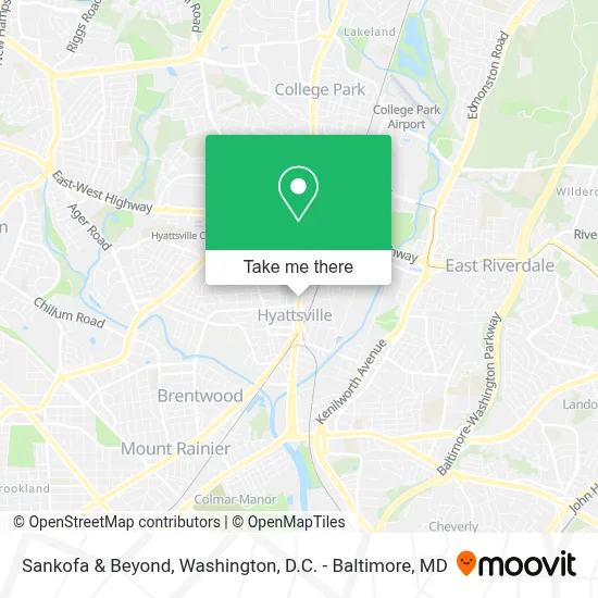 Sankofa & Beyond map