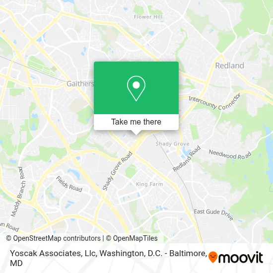 Yoscak Associates, Llc map