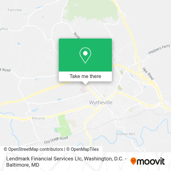 Lendmark Financial Services Llc map