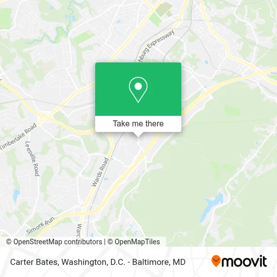 Carter Bates map