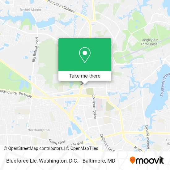 Blueforce Llc map