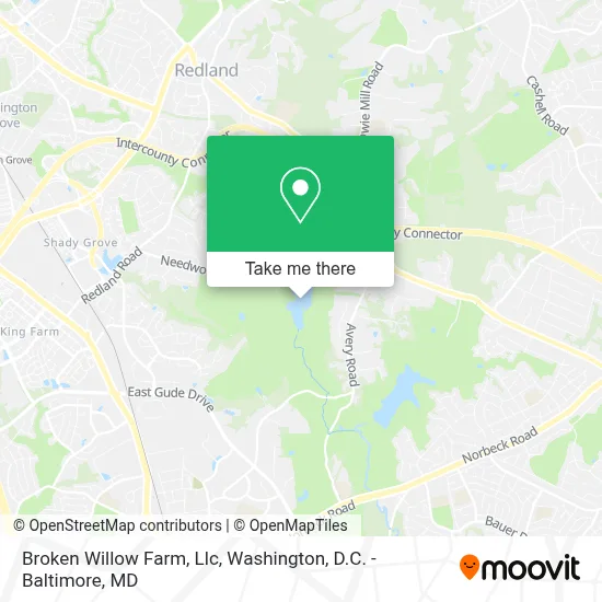 Broken Willow Farm, Llc map
