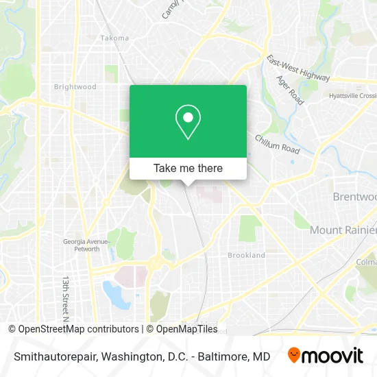 Smithautorepair map