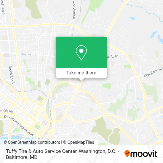 Tuffy Tire & Auto Service Center map
