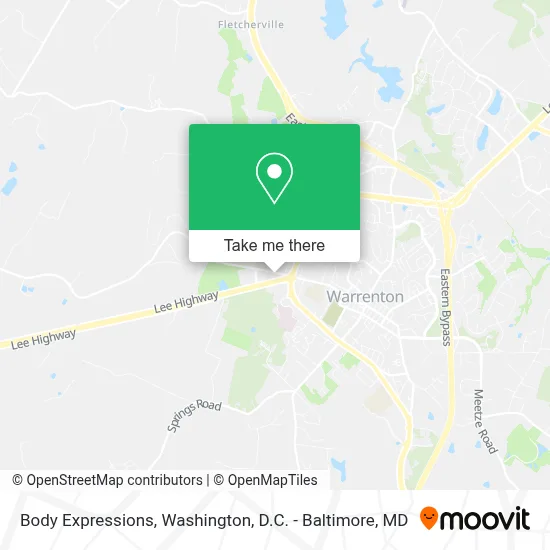 Body Expressions map