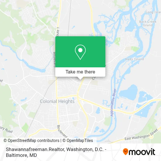 Shawannafreeman.Realtor map