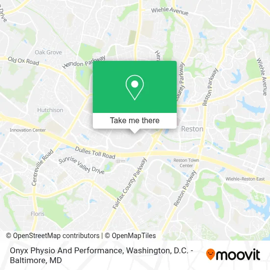 Onyx Physio And Performance map