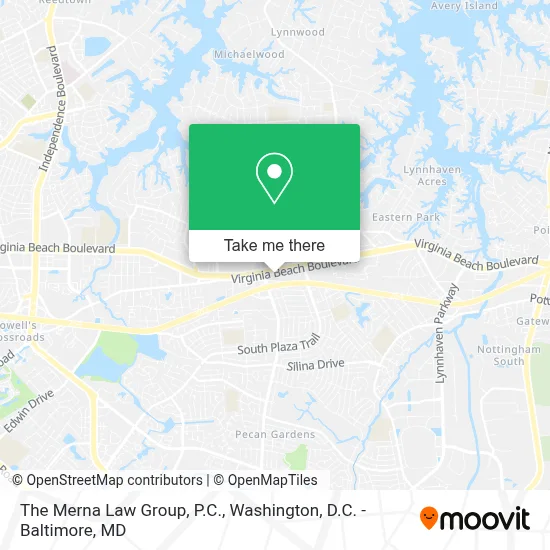 The Merna Law Group, P.C. map