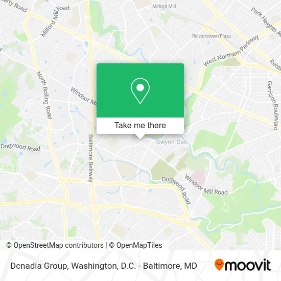 Dcnadia Group map