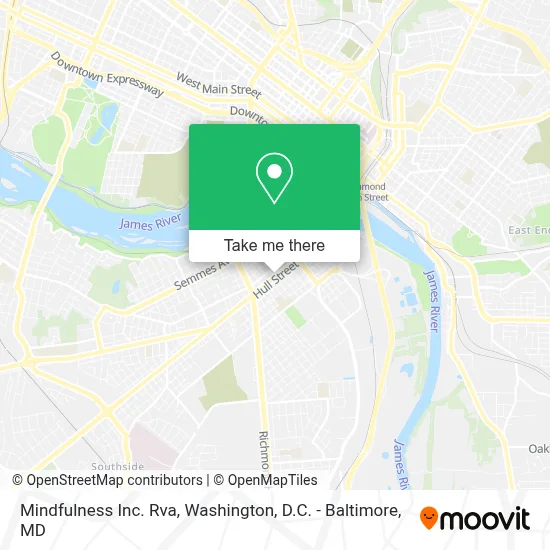 Mindfulness Inc. Rva map