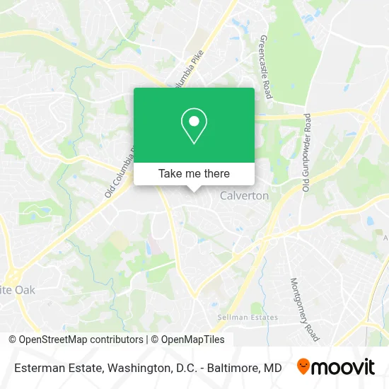 Esterman Estate map