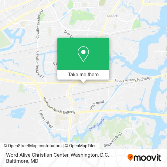 Word Alive Christian Center map