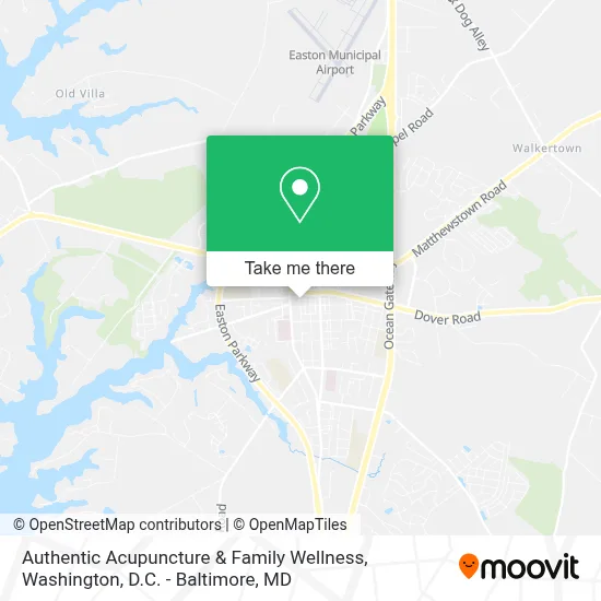 Authentic Acupuncture & Family Wellness map