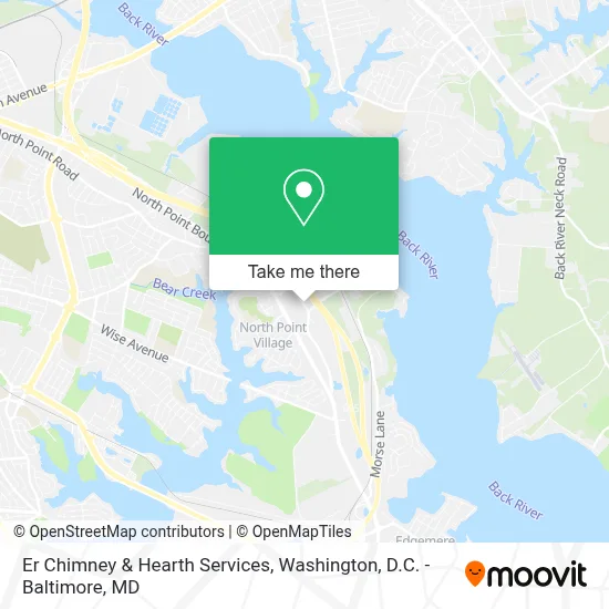 Er Chimney & Hearth Services map
