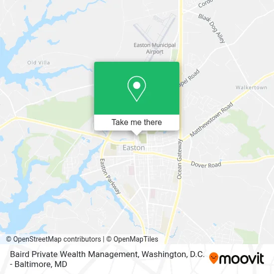 Baird Private Wealth Management map