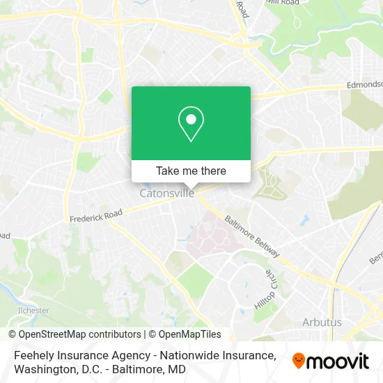 Feehely Insurance Agency - Nationwide Insurance map