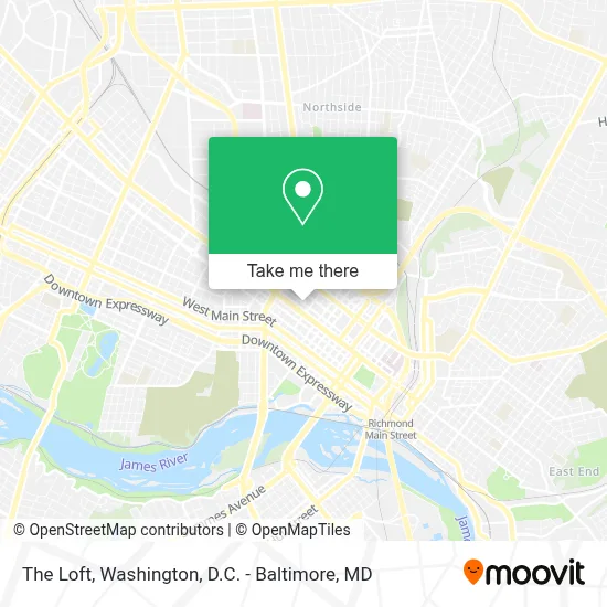 The Loft map