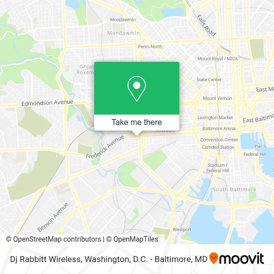 Dj Rabbitt Wireless map