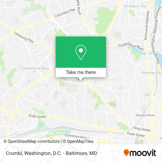 Crumbl map