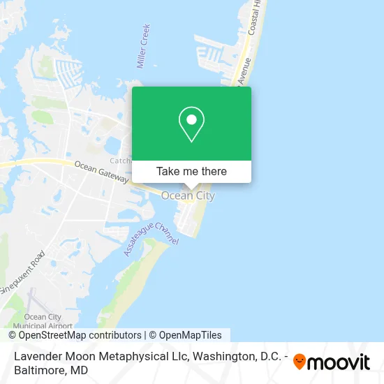 Lavender Moon Metaphysical Llc map