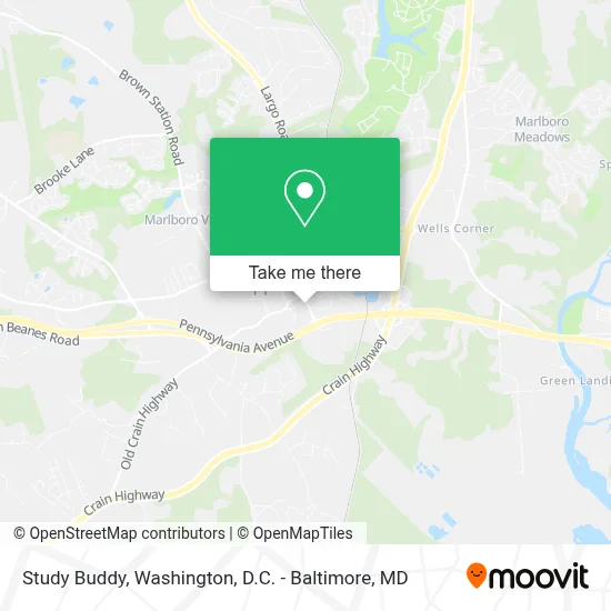 Study Buddy map