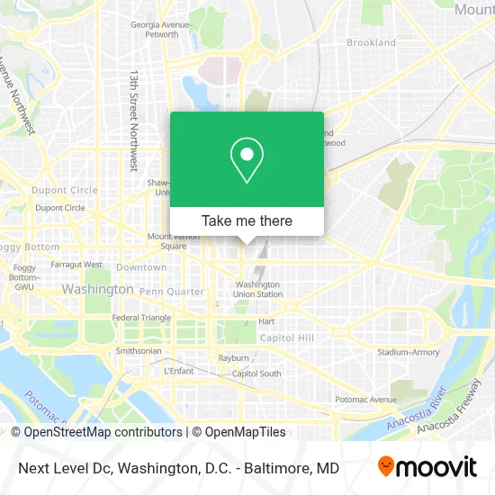 Next Level Dc map