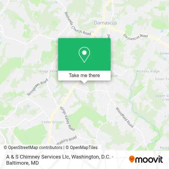 A & S Chimney Services Llc map