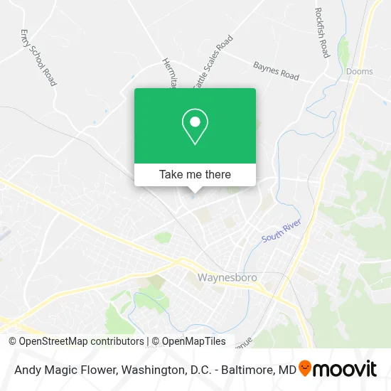 Andy Magic Flower map