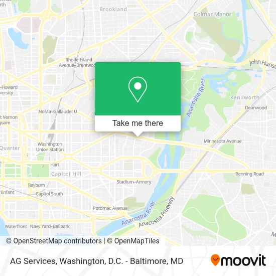 Ag Services map