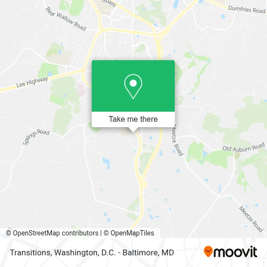 Transitions map