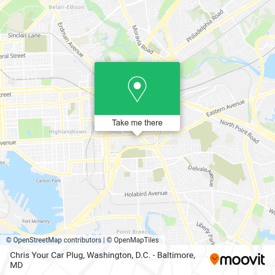 Chris Your Car Plug map