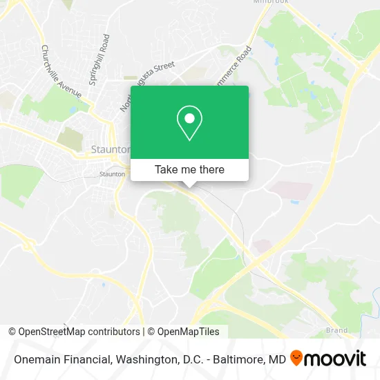 Onemain Financial map