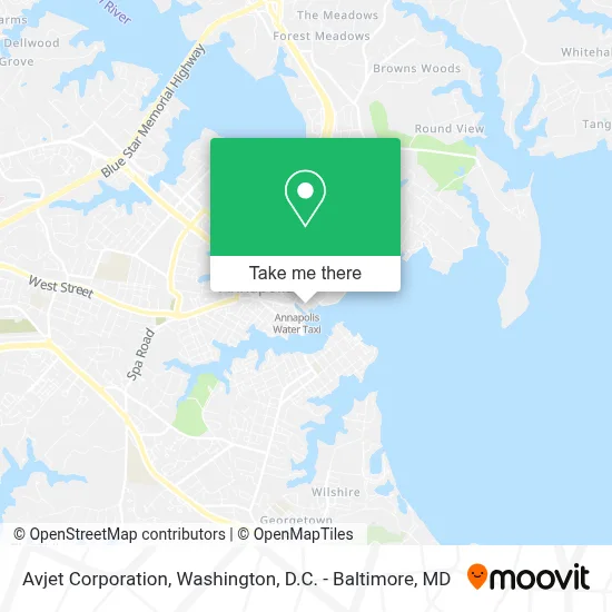 Avjet Corporation map