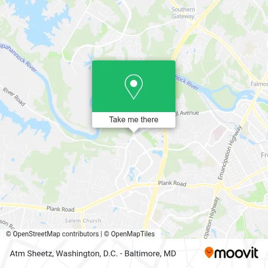 Atm Sheetz map