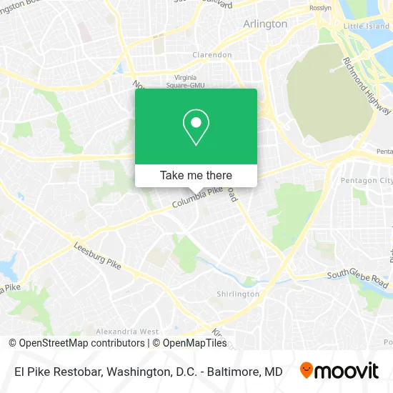 El Pike Restobar map