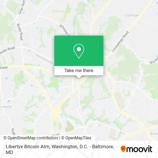 Libertyx Bitcoin Atm map