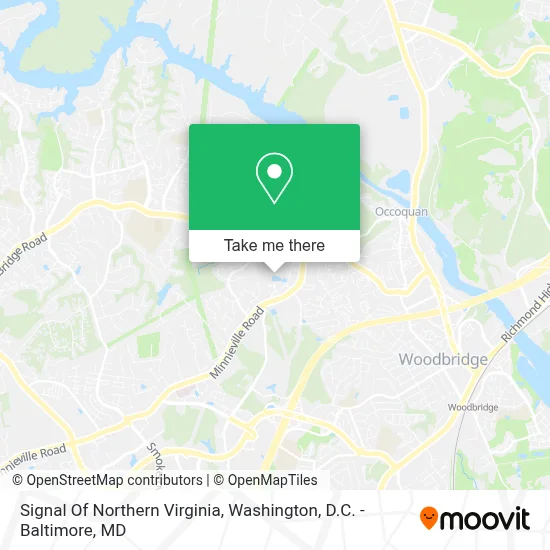 Signal Of Northern Virginia map