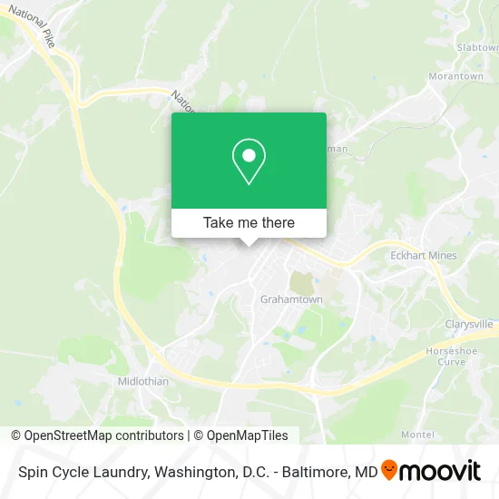 Spin Cycle Laundry map