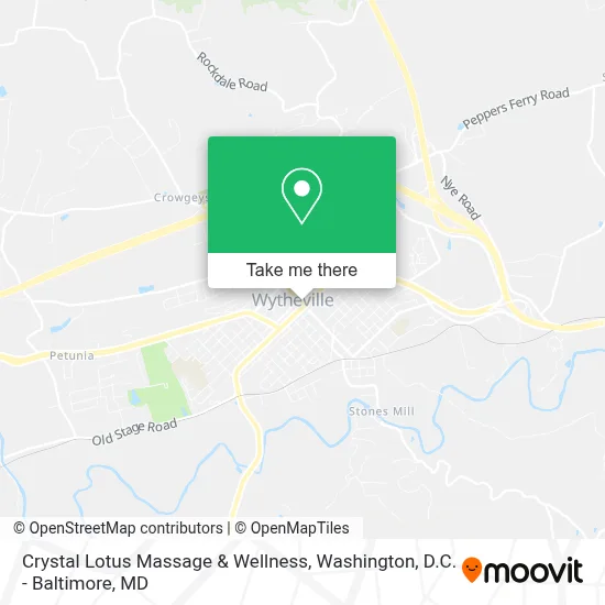 Crystal Lotus Massage & Wellness map