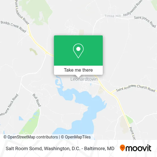 Salt Room Somd map