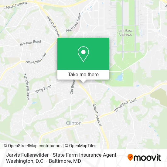 Jarvis Fullenwilder - State Farm Insurance Agent map