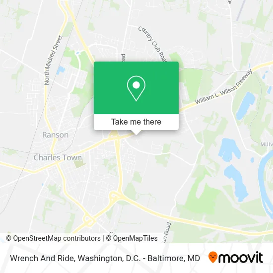 Wrench And Ride map